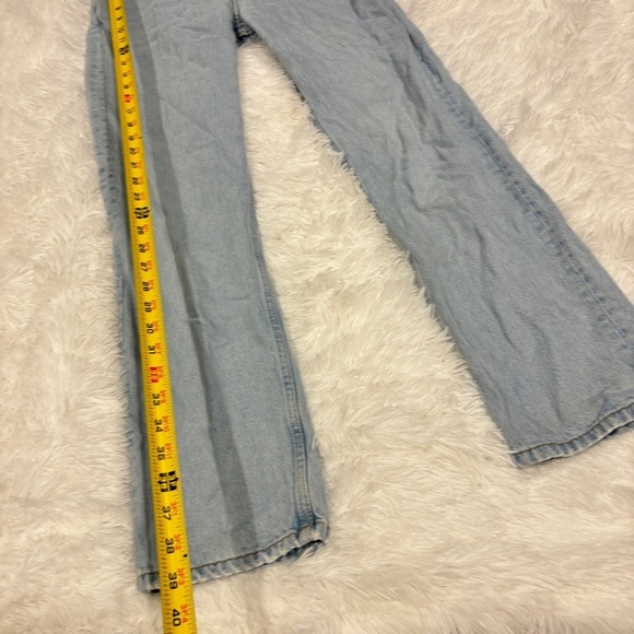 Reformation boyfriend High Waist Relaxed Jean Tahoe wash button fly 28 - Picture 2 of 13